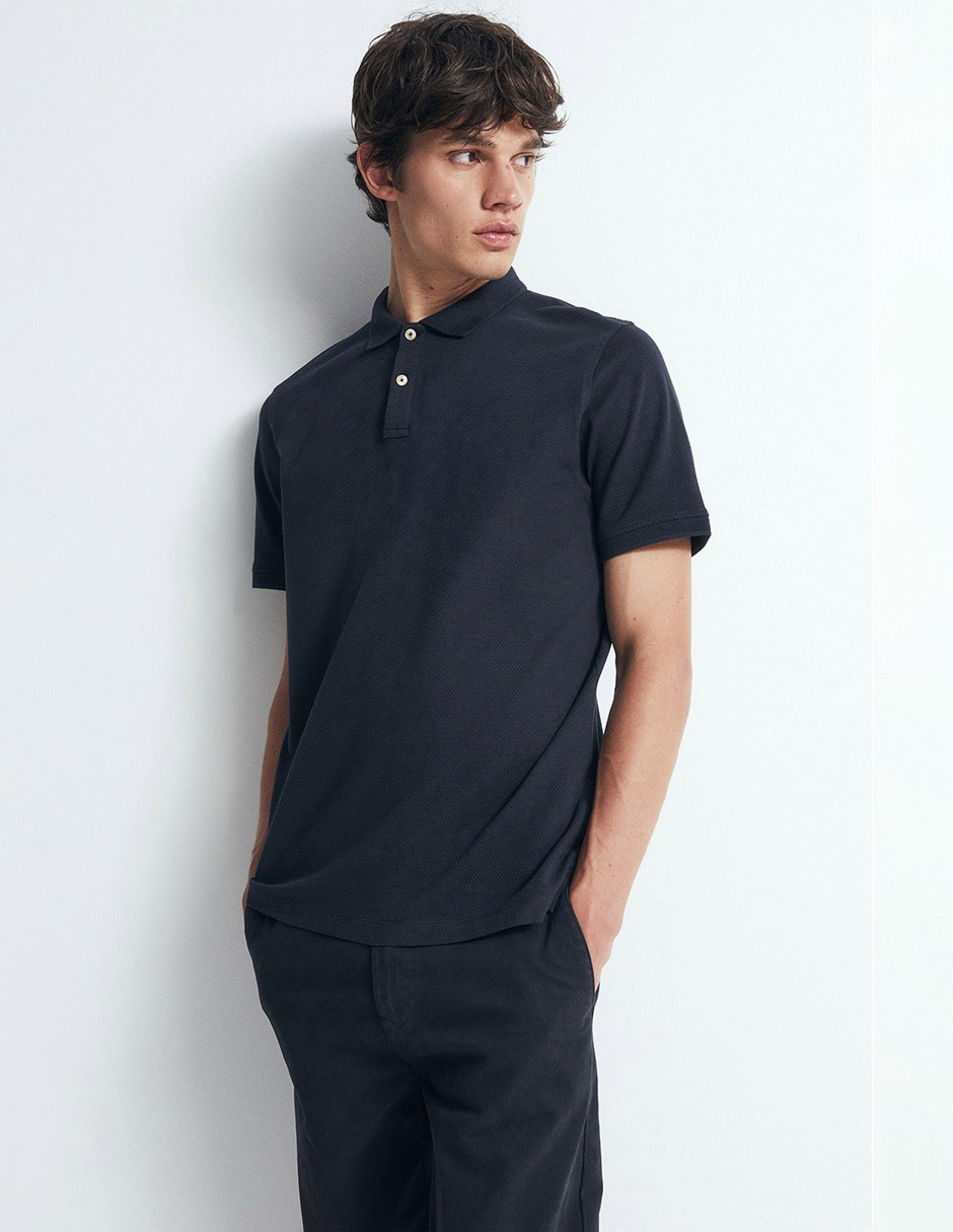 Playera tipo polo para hombre