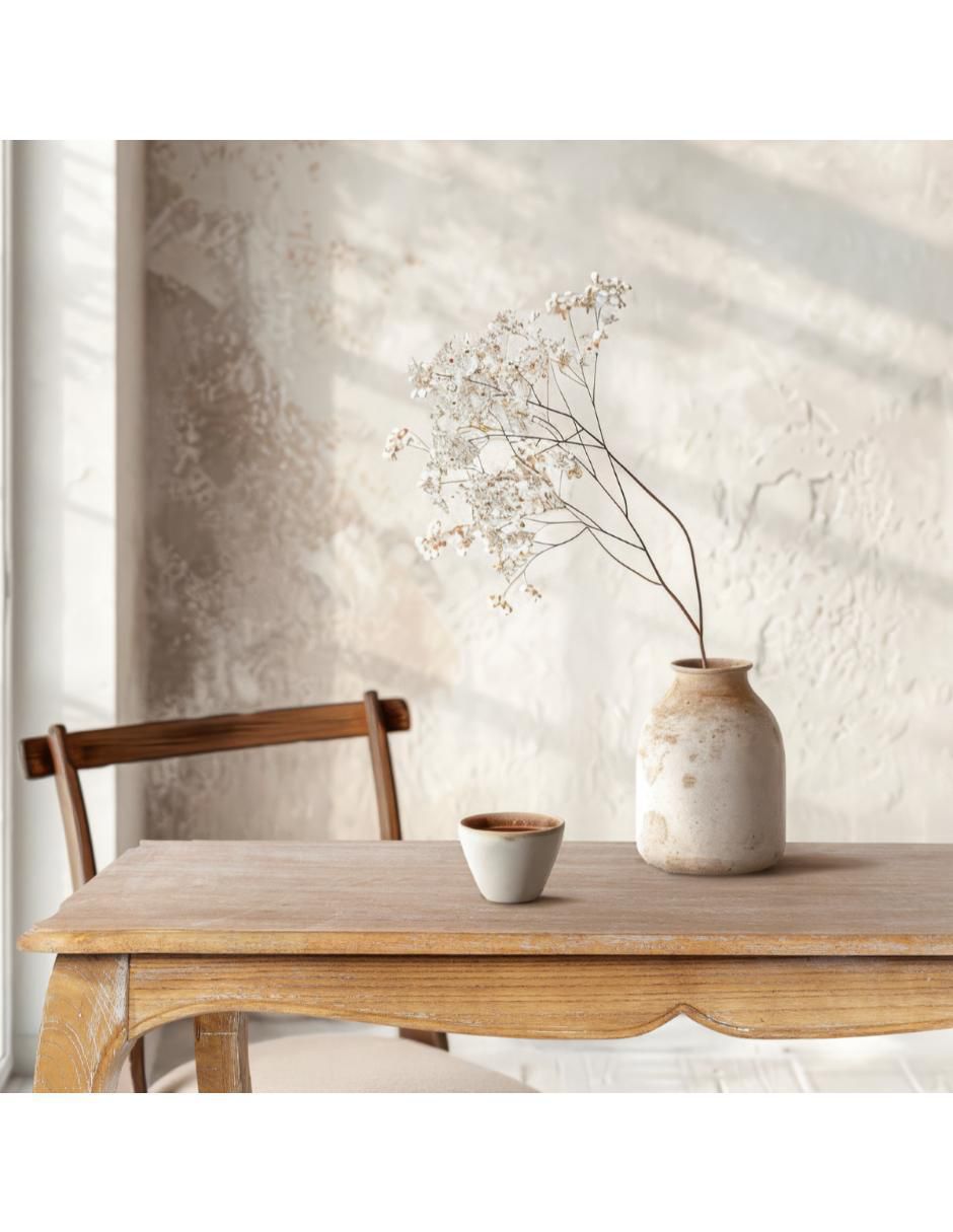 Comedor olmo natural form design para 6 personas