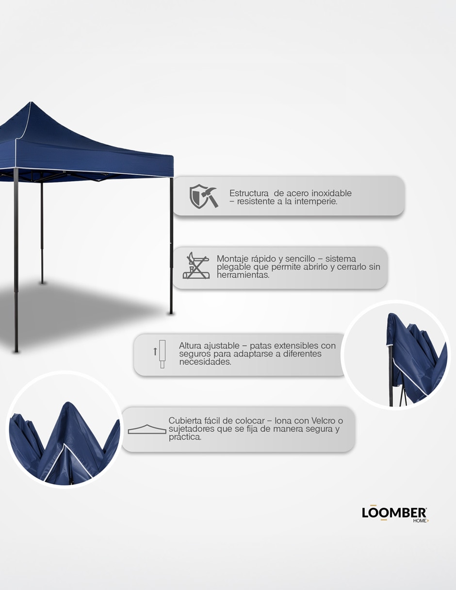 Carpa ancho 25 cm x largo 300 cm 2
