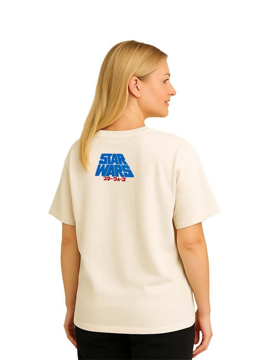 Playera manga corta cuello redondo mujer 4