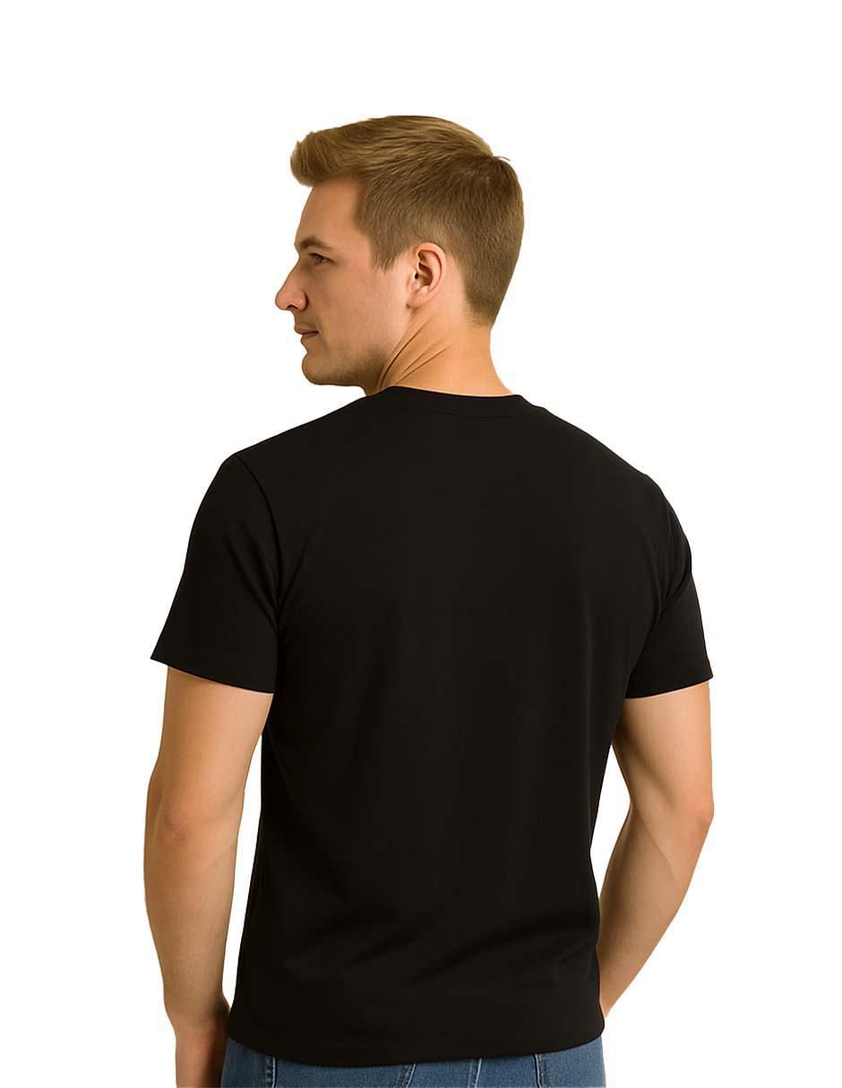 Playera cuello redondo para hombre