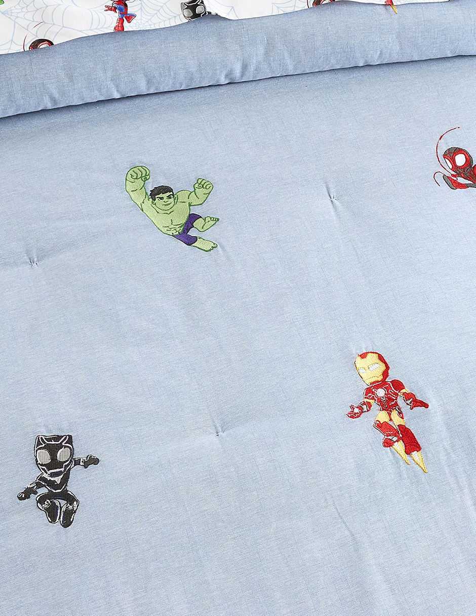 Edredón Spidey and His Amazing Friends Avengers 3