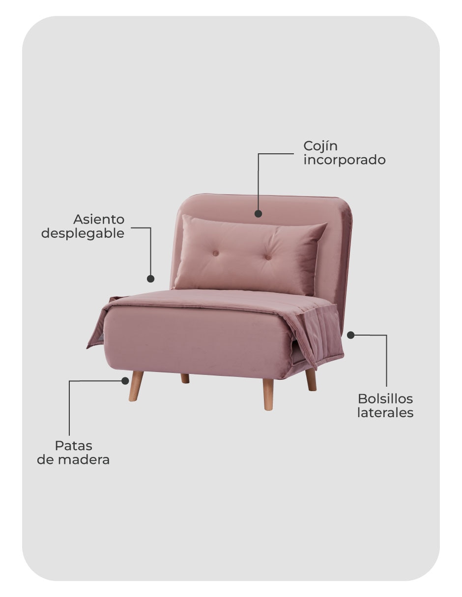Sofá cama armable 23
