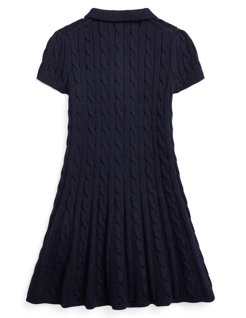 Vestido polo Polo manga corta para niña 2