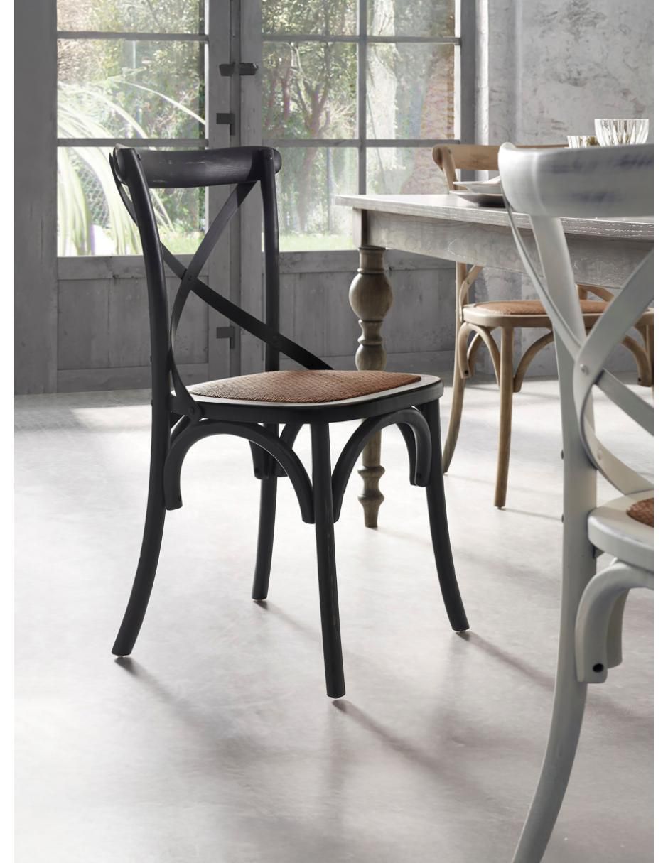 Silla Rattan Form Design de madera