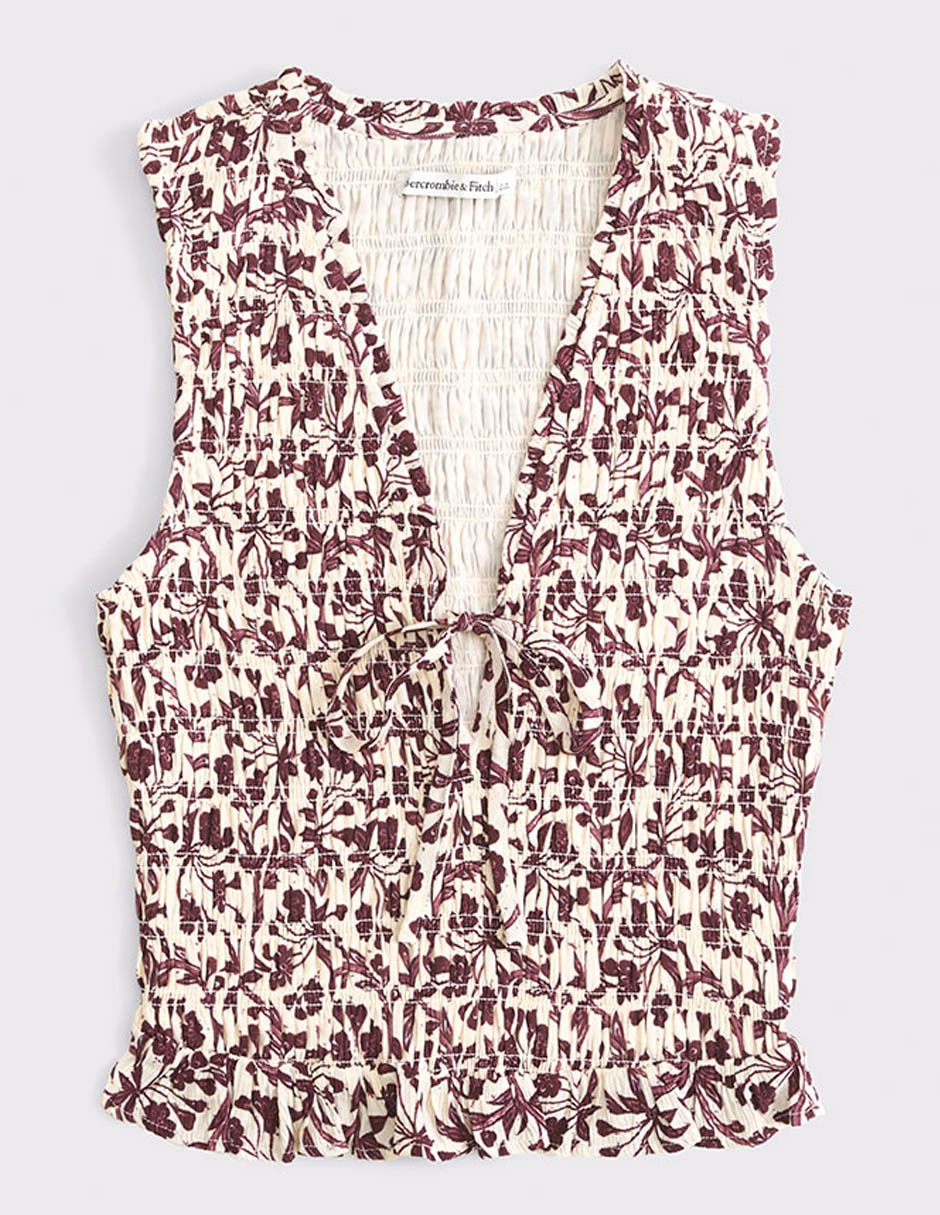 Top Abercrombie & escote V tirante ancho Top Abercrombie & escote V tirante ancho