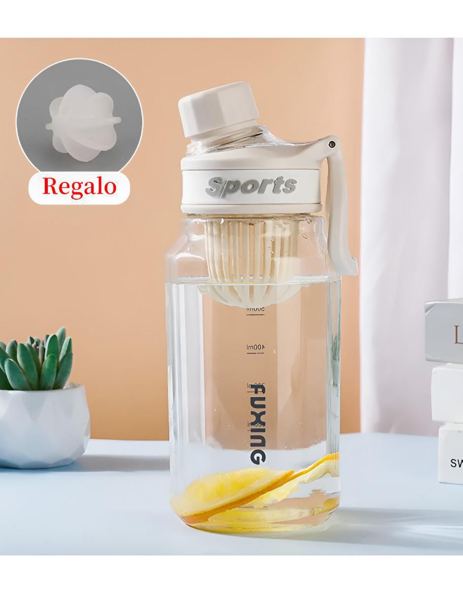 Termo shaker de plástico con tapa rosca 750 ml 3