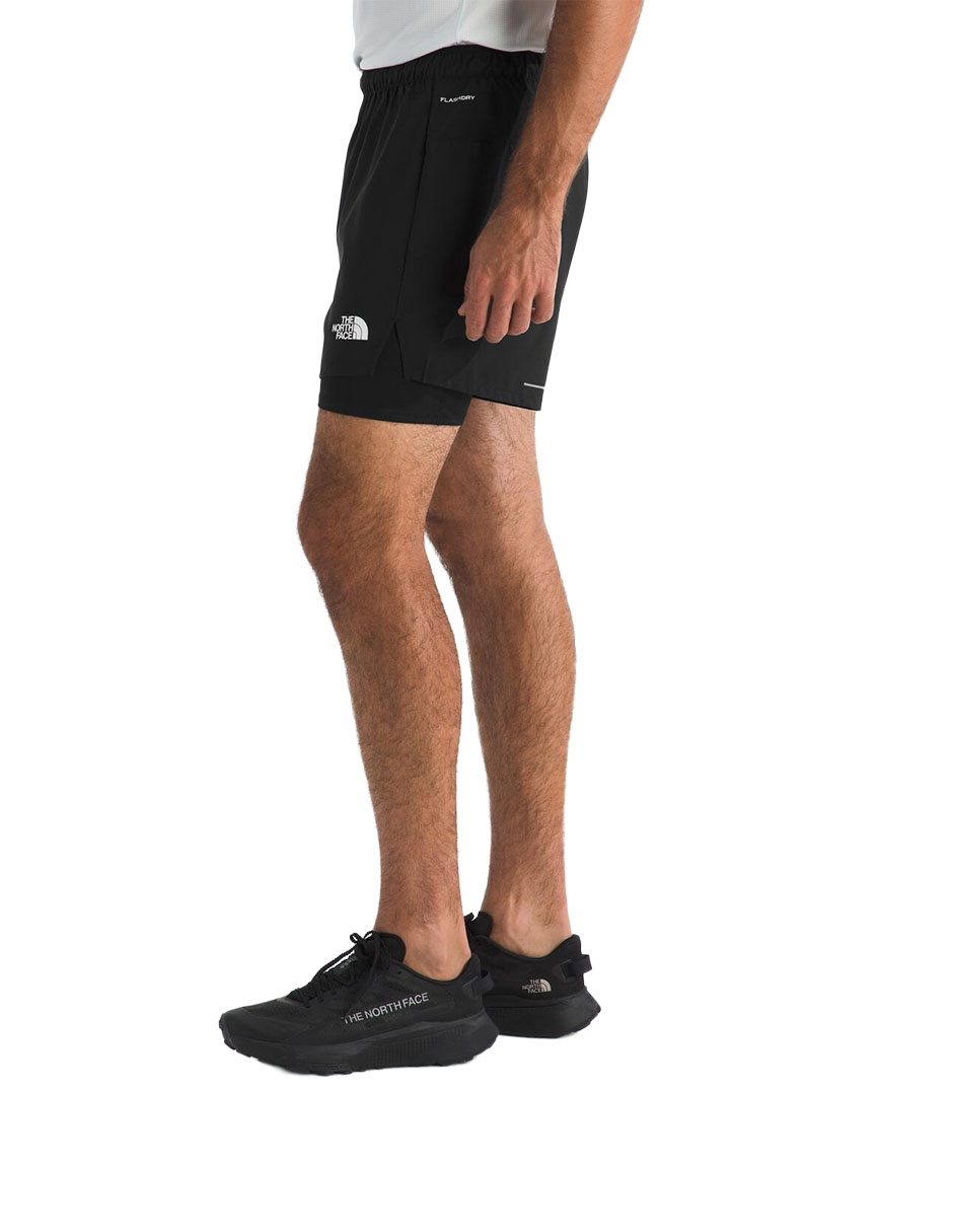 Short The North Face M Lightbright 2IN1 Short 5IN para correr hombre