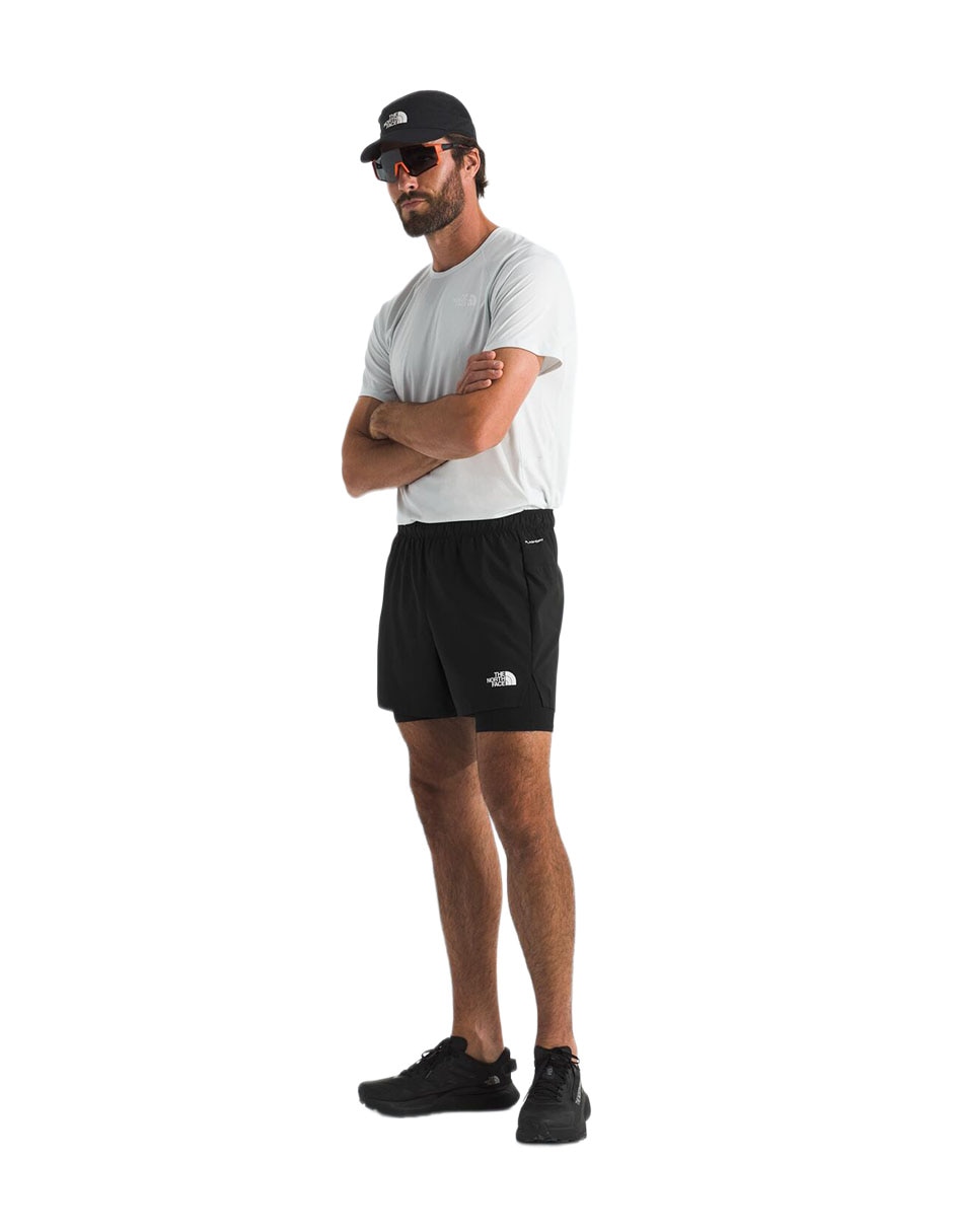 Short The North Face M Lightbright 2IN1 Short 5IN para correr hombre