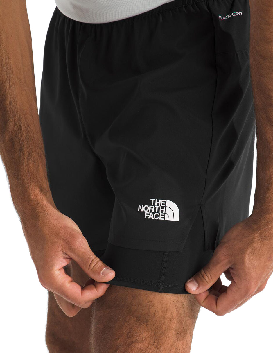 Short The North Face M Lightbright 2IN1 Short 5IN para correr hombre