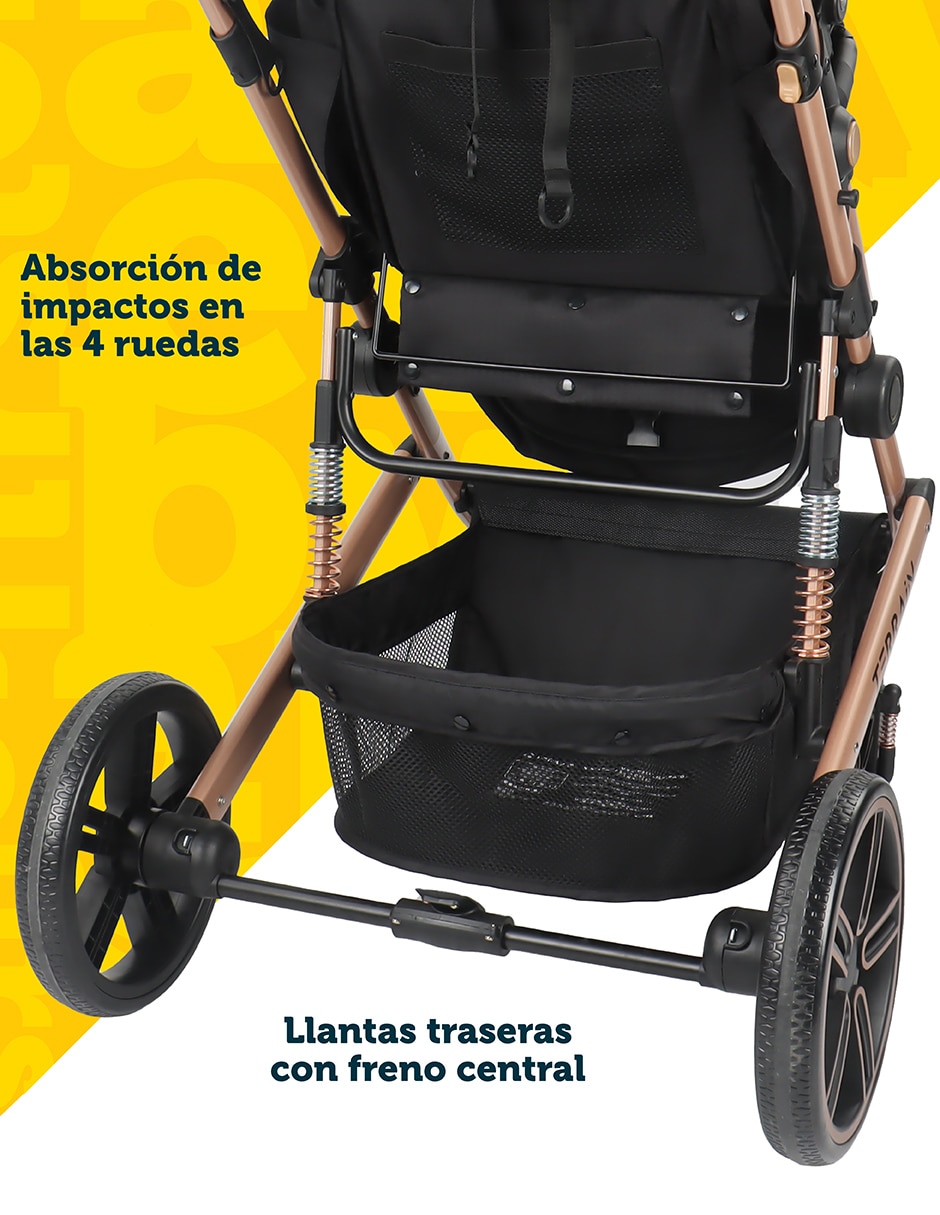 Carriola portabebé plegable 11