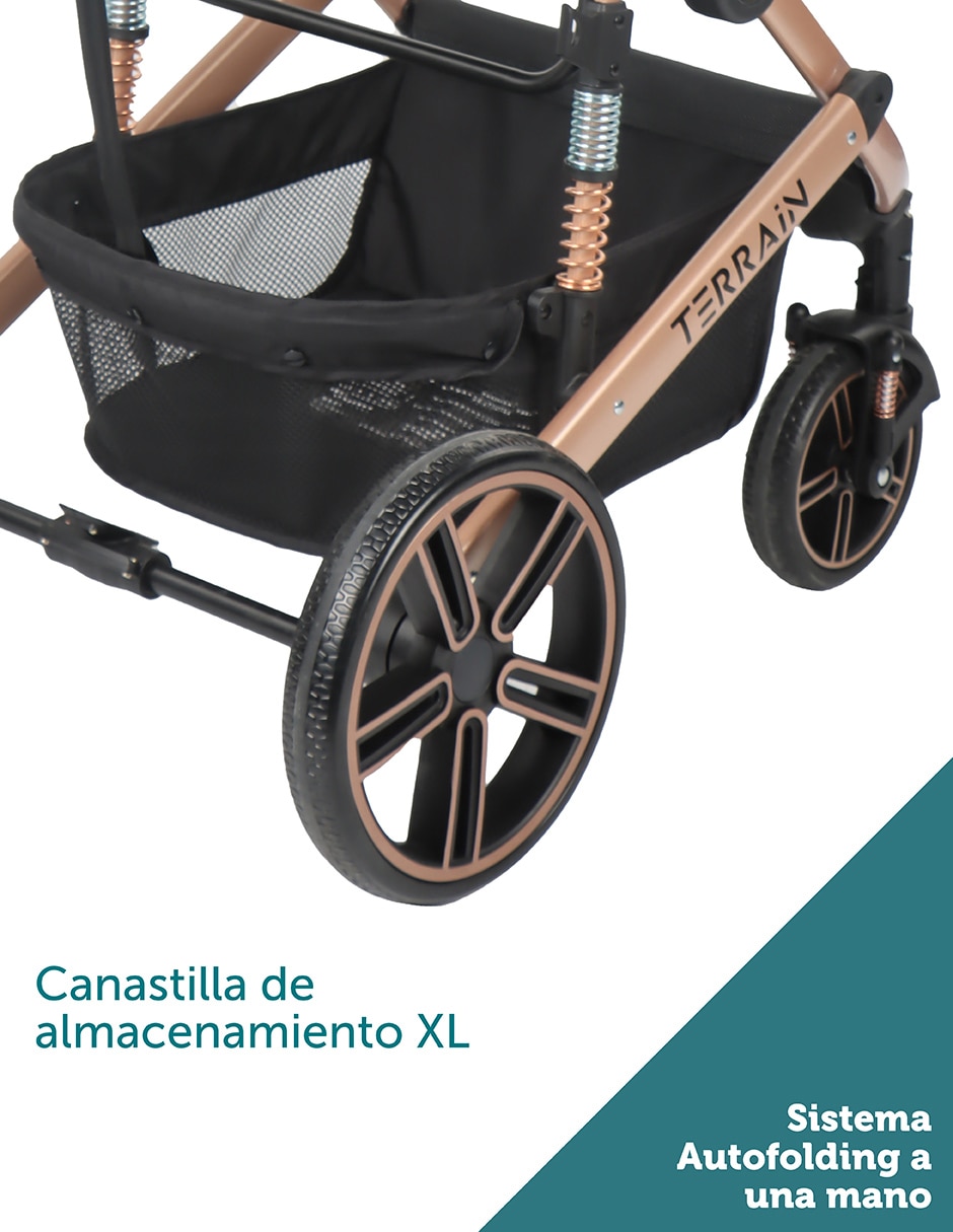 Carriola portabebé plegable 10