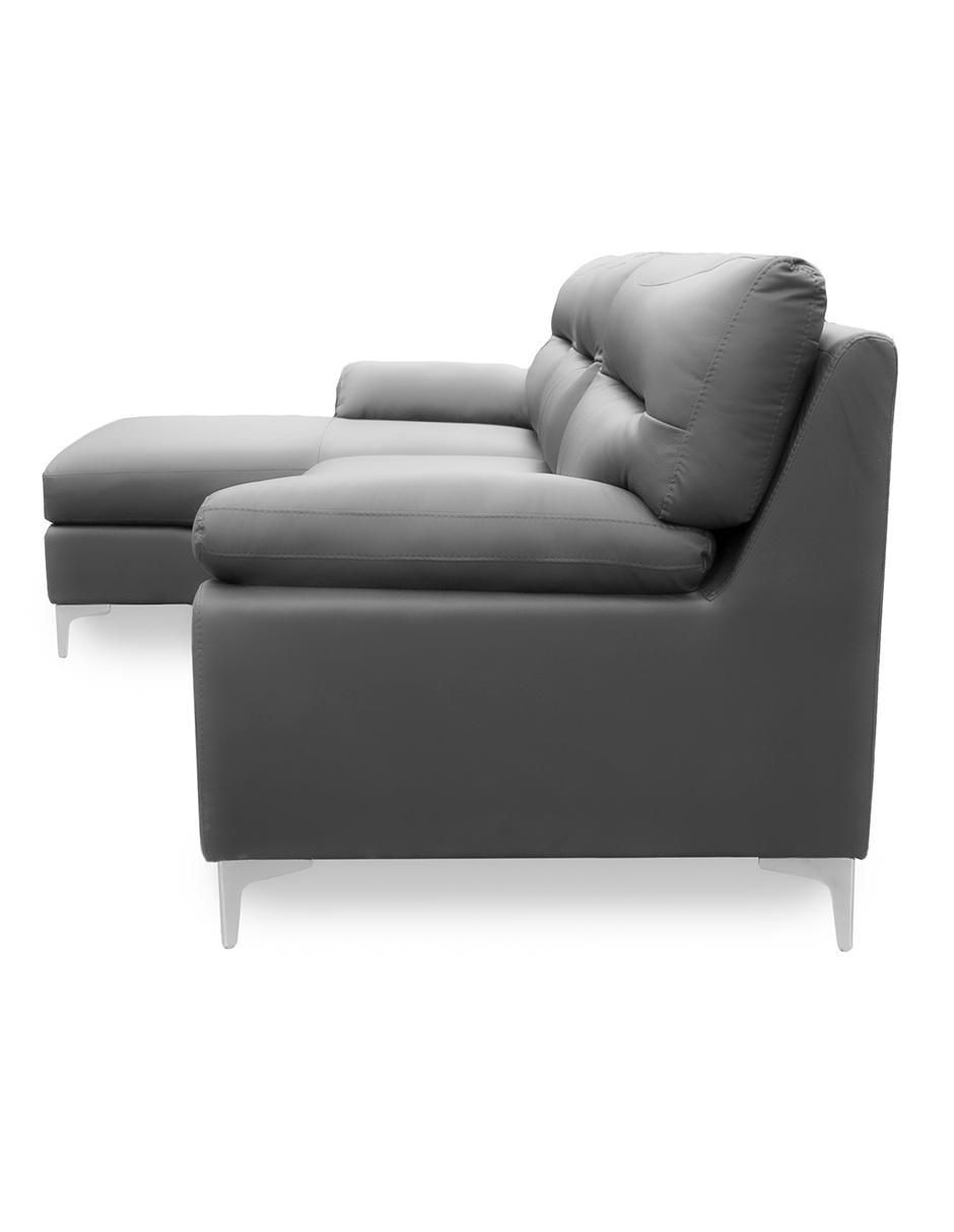 Sala modular izquierda Isabela de piel 2