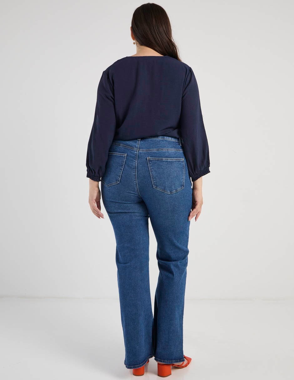 Jeans flare para mujer 6