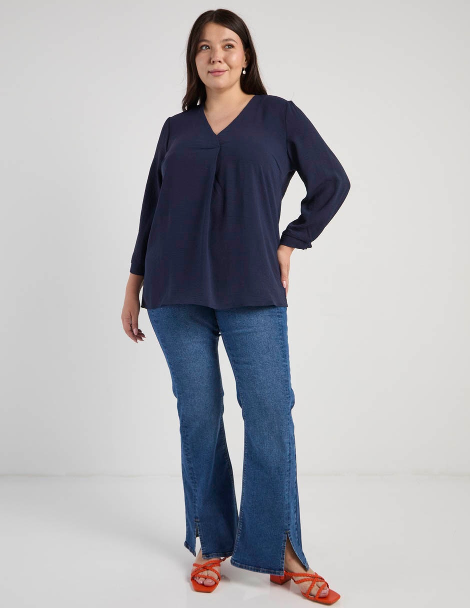 Blusa manga larga para mujer 3