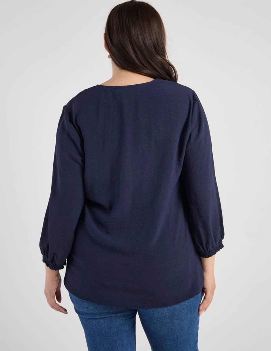 Blusa manga larga para mujer 6