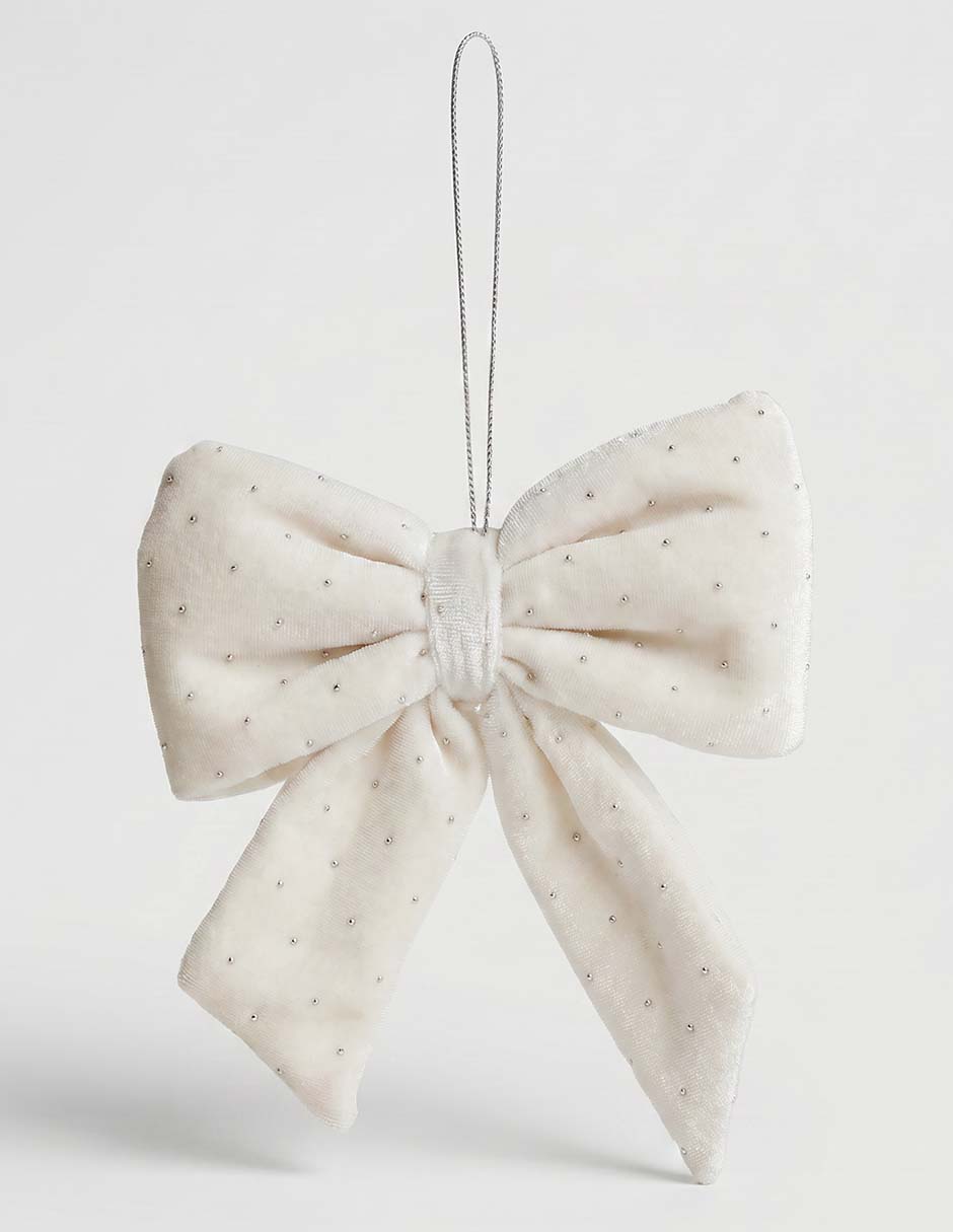 ORNAMENTO MOÑO CON BRILLO 4