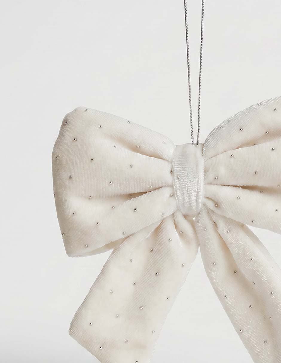 ORNAMENTO MOÑO CON BRILLO 3