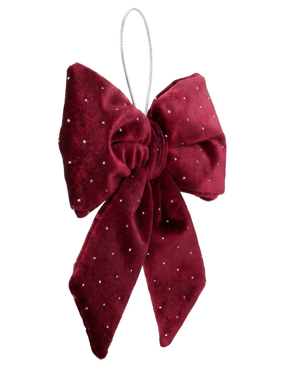 Ornamento navideño moño Christmas Spirit