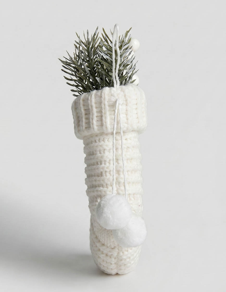 Ornamento navideño bota navideña Christmas Spirit 3
