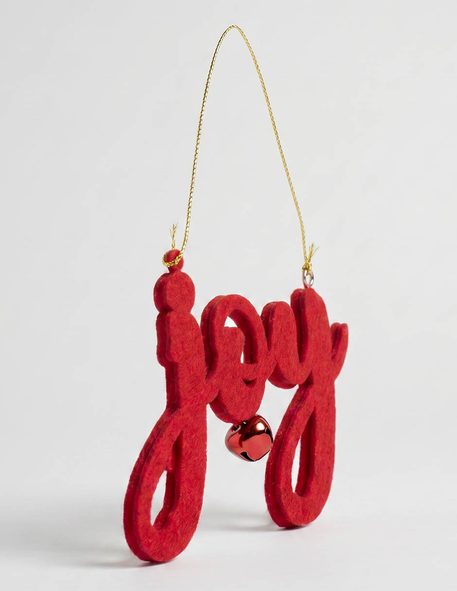 Ornamento navideño letras 2