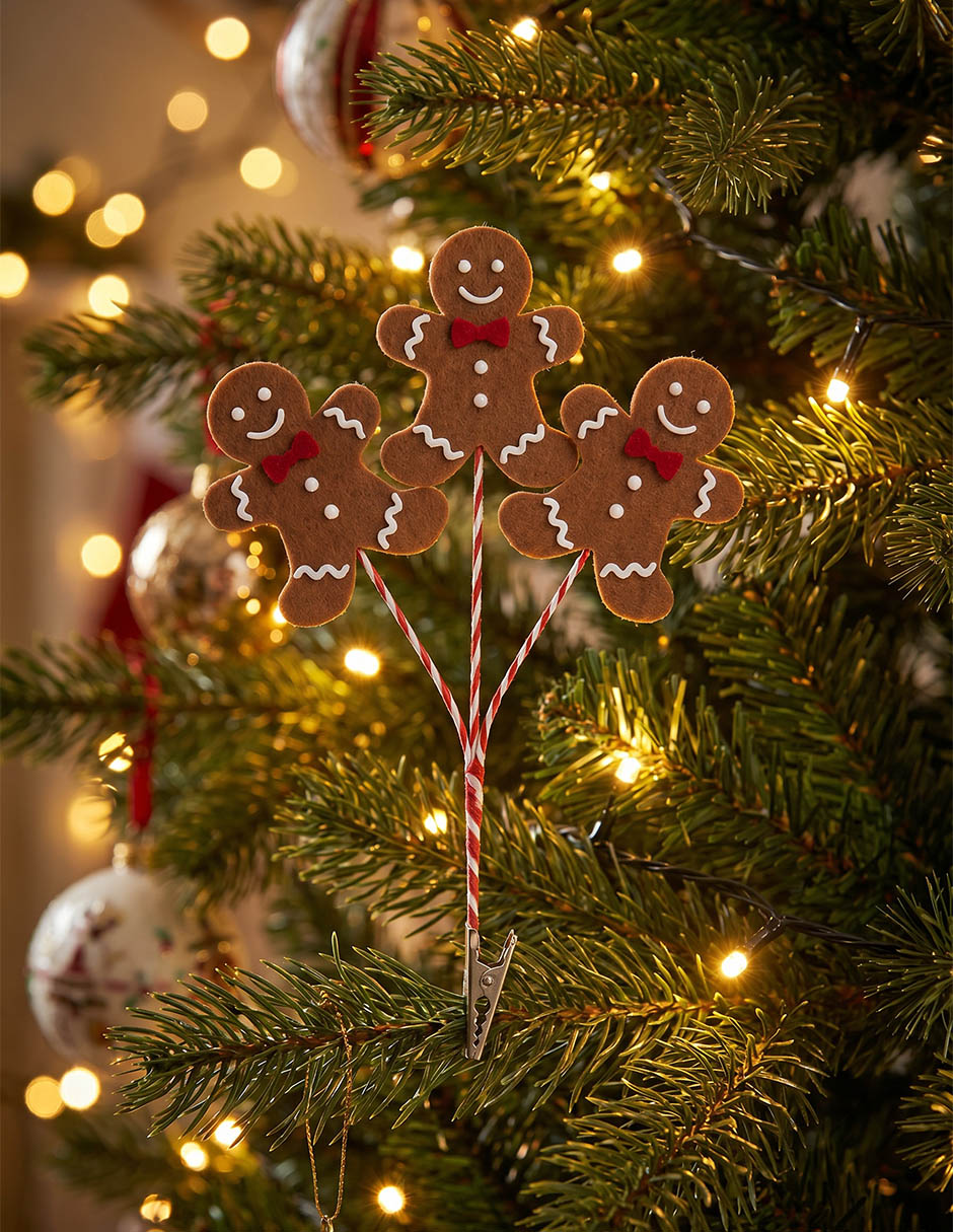 Ornamento navideño galleta de jengibre 2