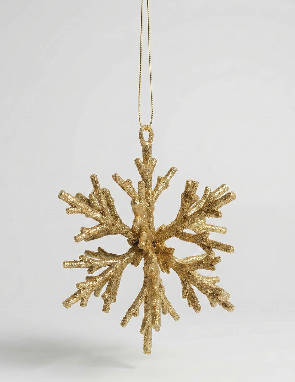Ornamento navideño copo de nieve CHRISTMAS SPIRIT 2