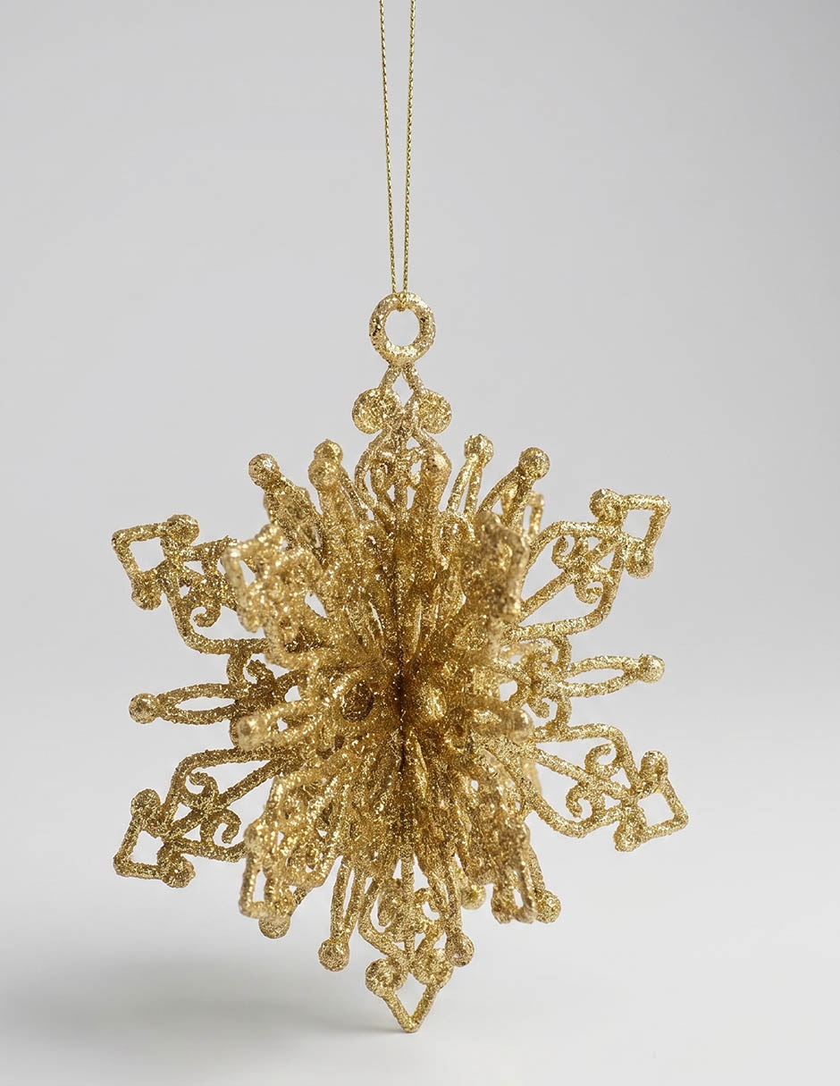 Ornamento navideño copo de nieve CHRISTMAS SPIRIT 1