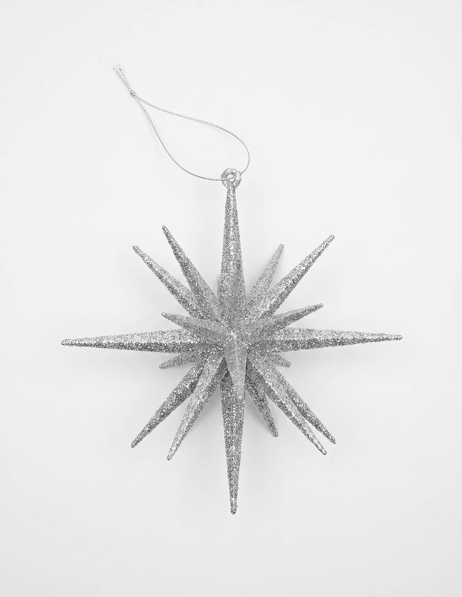 Ornamento navideño estrella CHRISTMAS SPIRIT 1