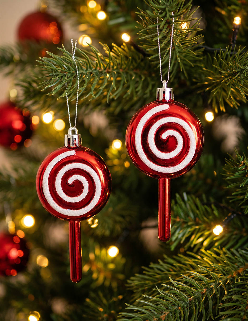 Set de ornamentos navideños dulce Christmas Spirit