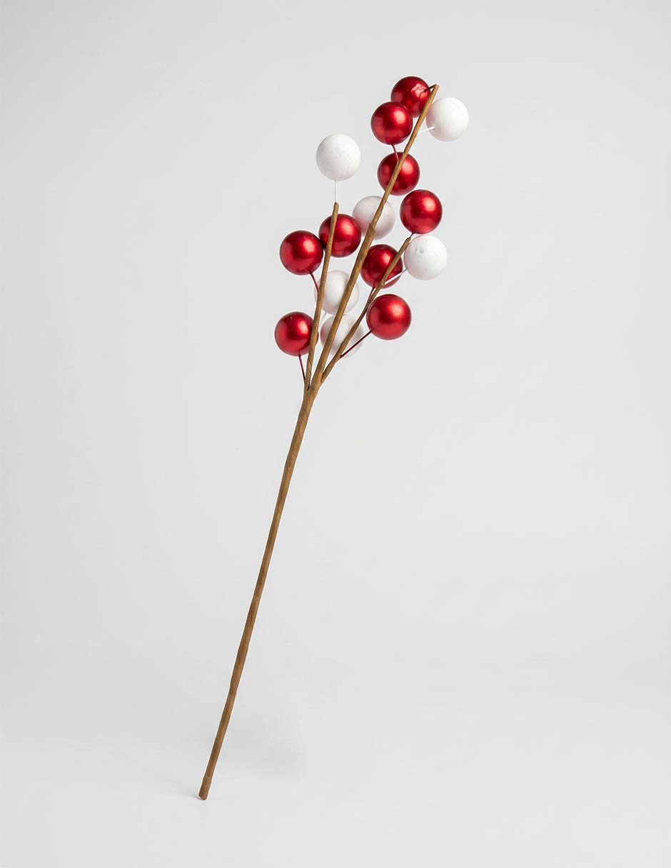 Vara de berries navideñas decorativas Christmas Spirit 3