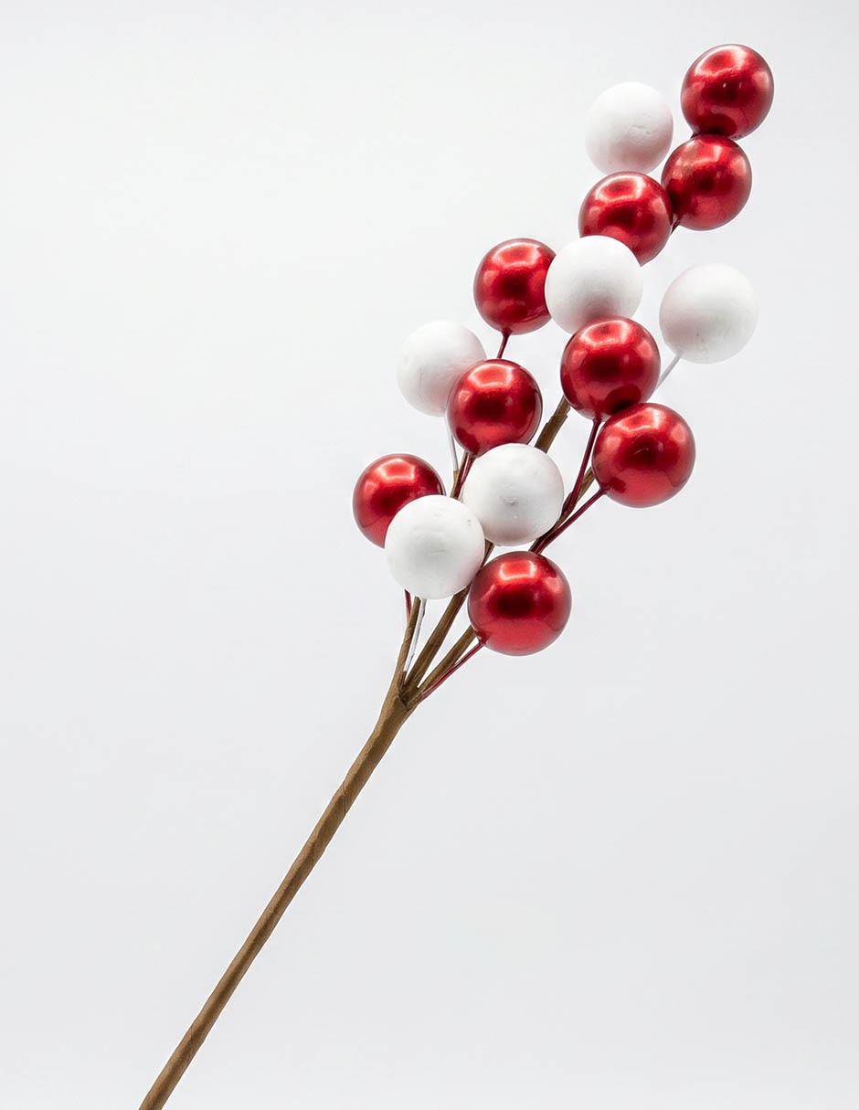 Vara de berries navideñas decorativas Christmas Spirit 2