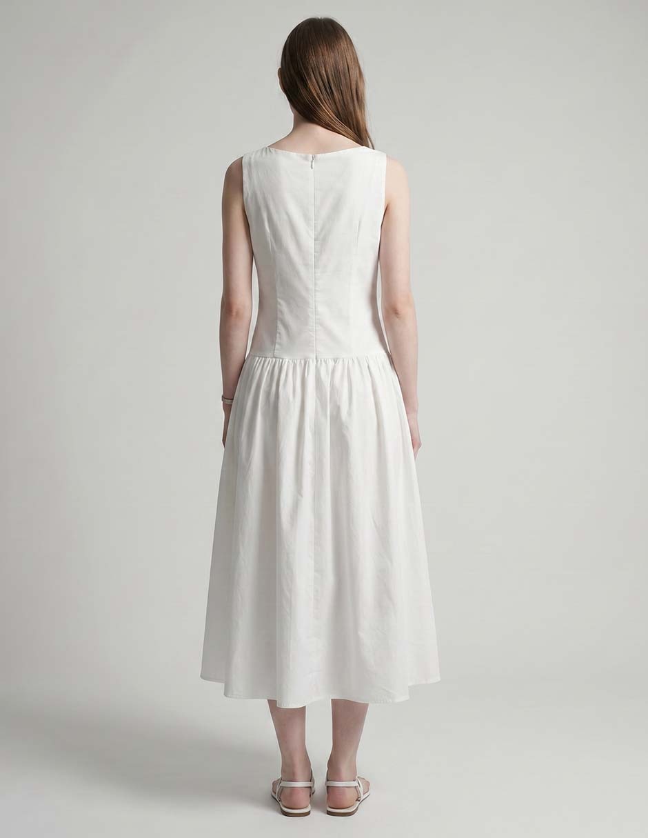 Vestido midi casual para mujer 2