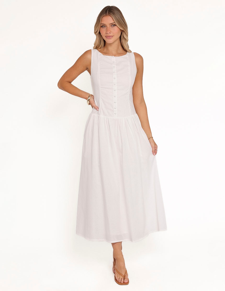 Vestido midi casual petal + pup para mujer