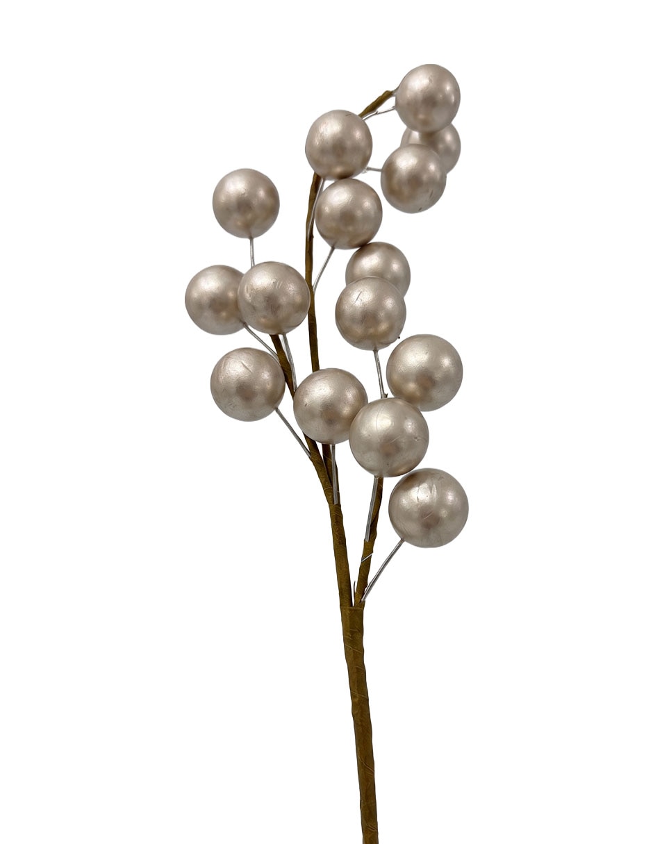 Vara de berries navideña decorativa Christmas Spirit