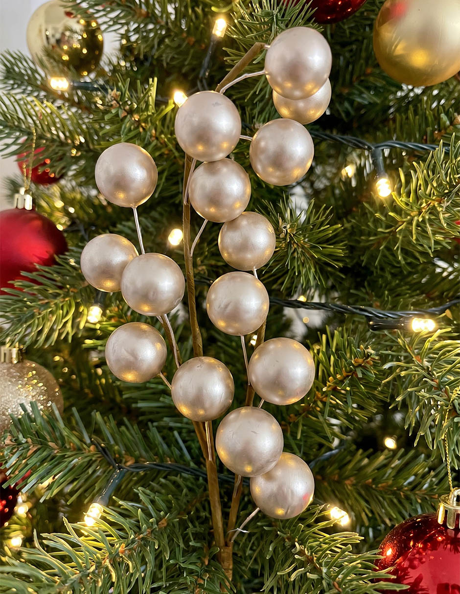 Vara de berries navideña decorativa Christmas Spirit 2