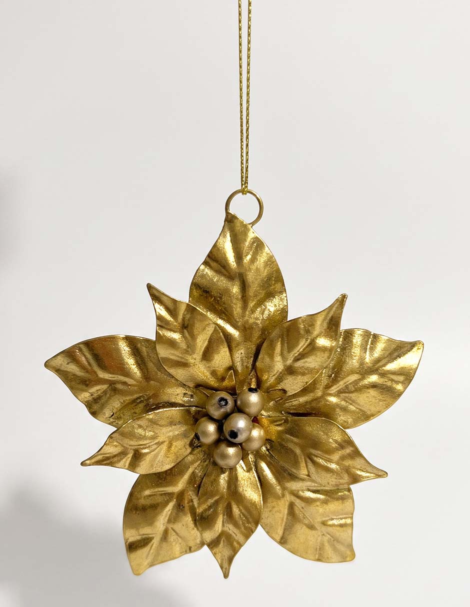 Ornamento navideño nochebuena christmas spirit 1