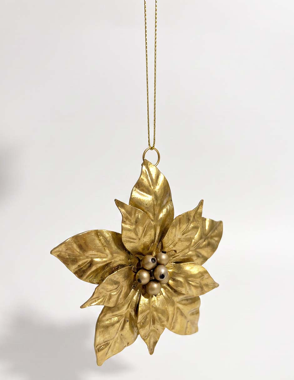 Ornamento navideño nochebuena christmas spirit 3
