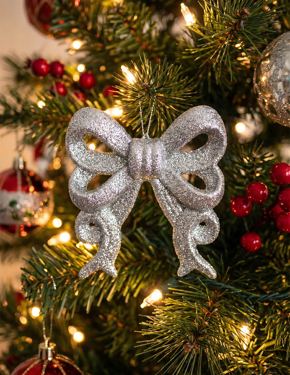 Set de ornamentos navideños moño Haus Holidays Set de ornamentos navideños moño Haus Holidays
