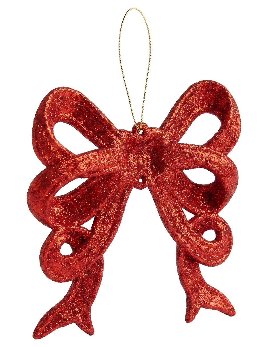 Set de ornamentos navideños moño Haus Holidays 3