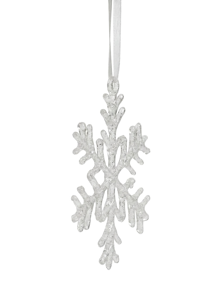 Ornamento navideño copo de nieve CHRISTMAS SPIRIT 2
