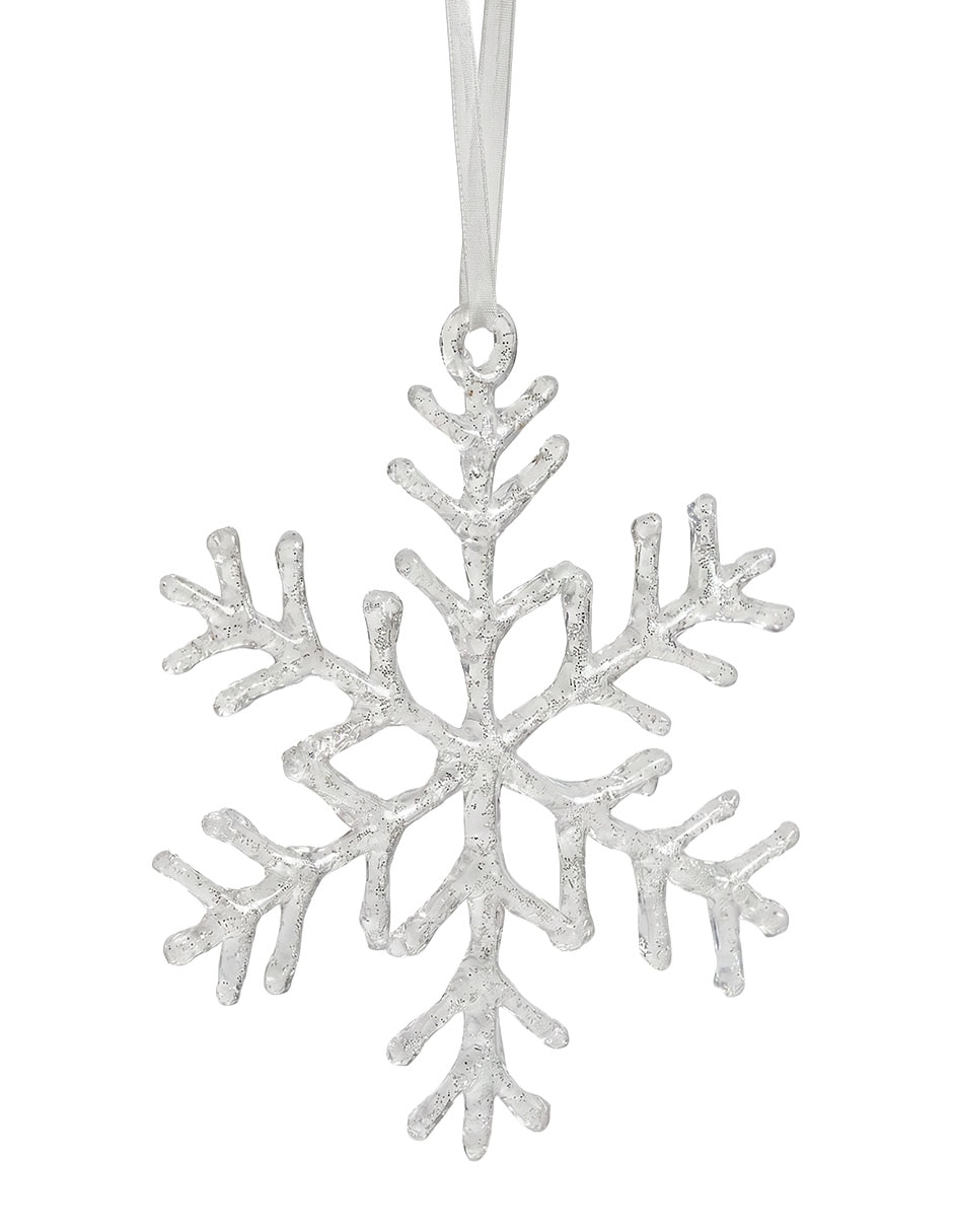 Ornamento navideño copo de nieve CHRISTMAS SPIRIT 3