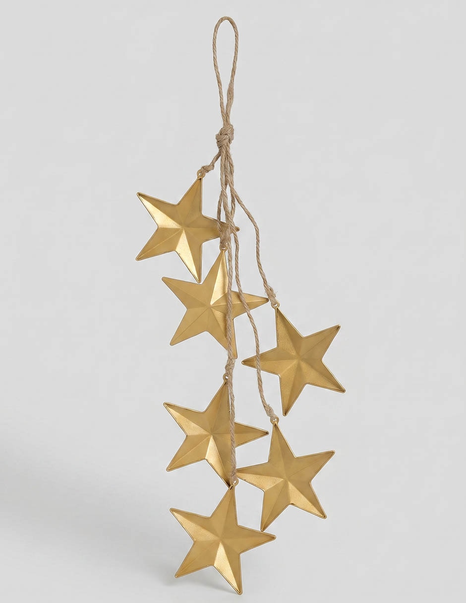 Ornamento navideño estrella Christmas Spirit 1