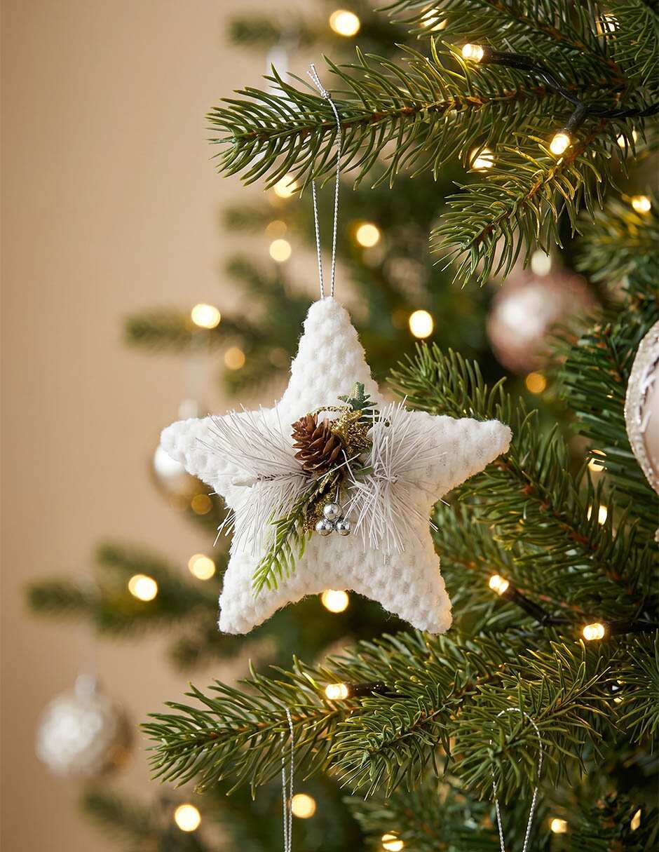 Set de ornamentos navideños Christmas Spirit 6 piezas