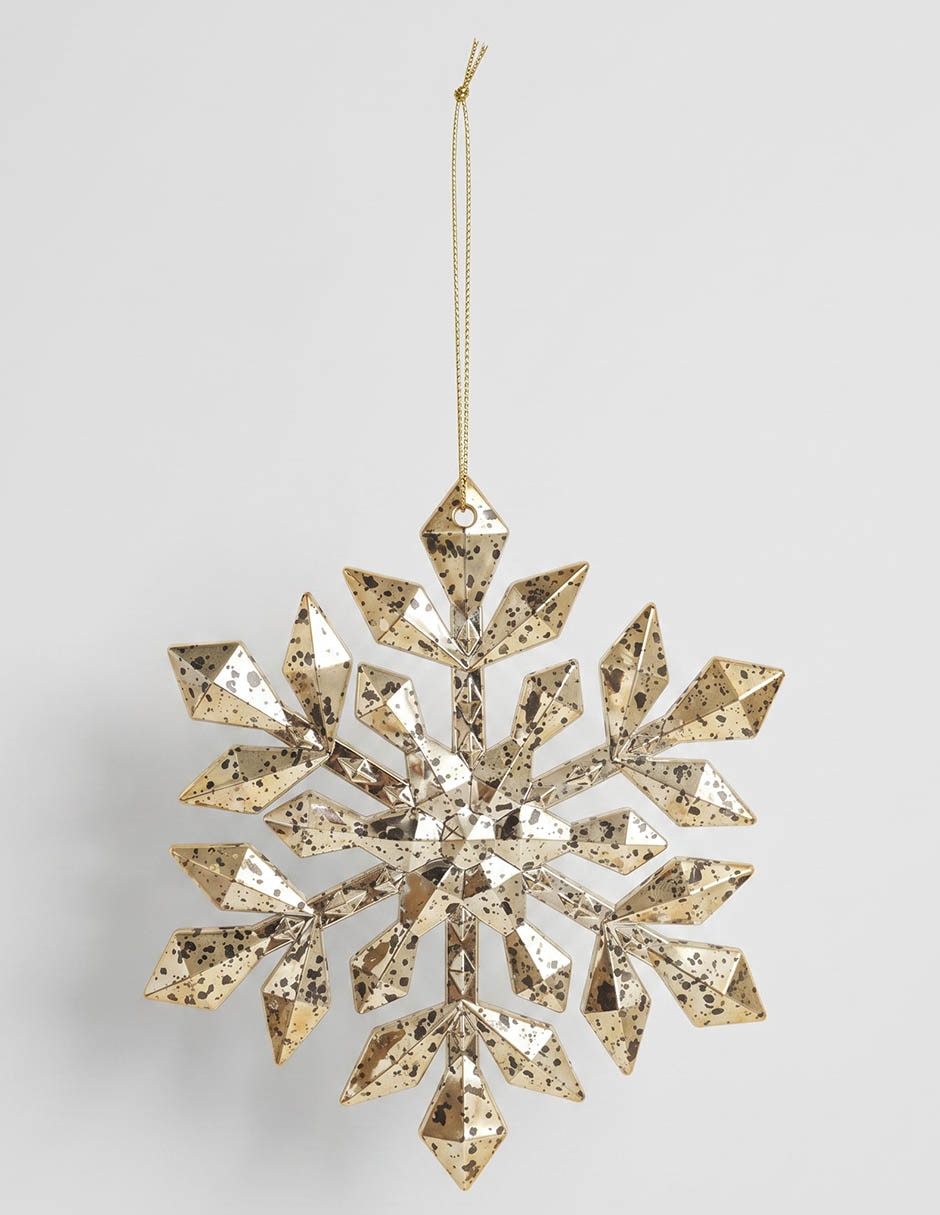 Ornamento navideño copo de nieve Christmas Spirit 1
