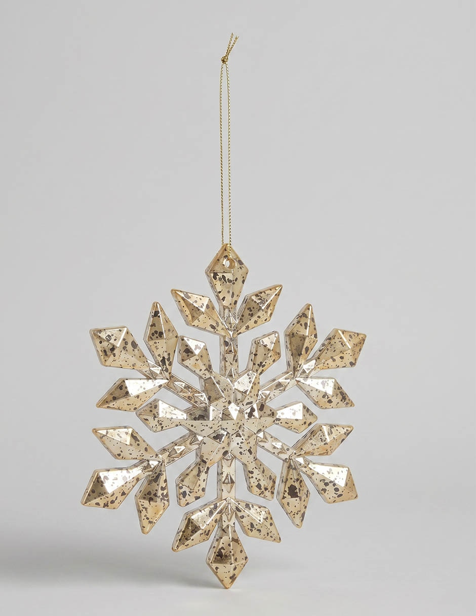 Ornamento navideño copo de nieve Christmas Spirit 2