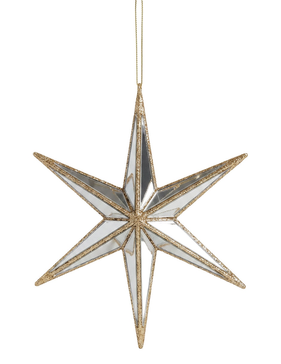 Ornamento navideño estrella Christmas Spirit 1