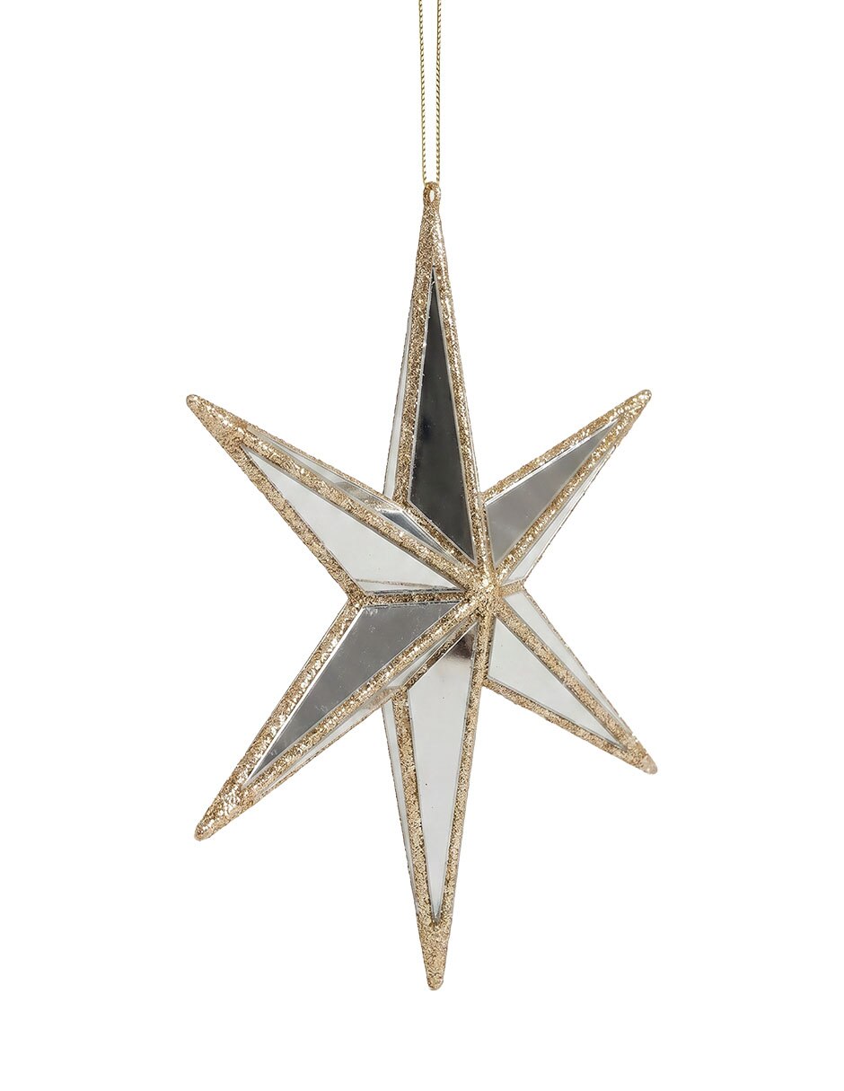 Ornamento navideño estrella Christmas Spirit 2