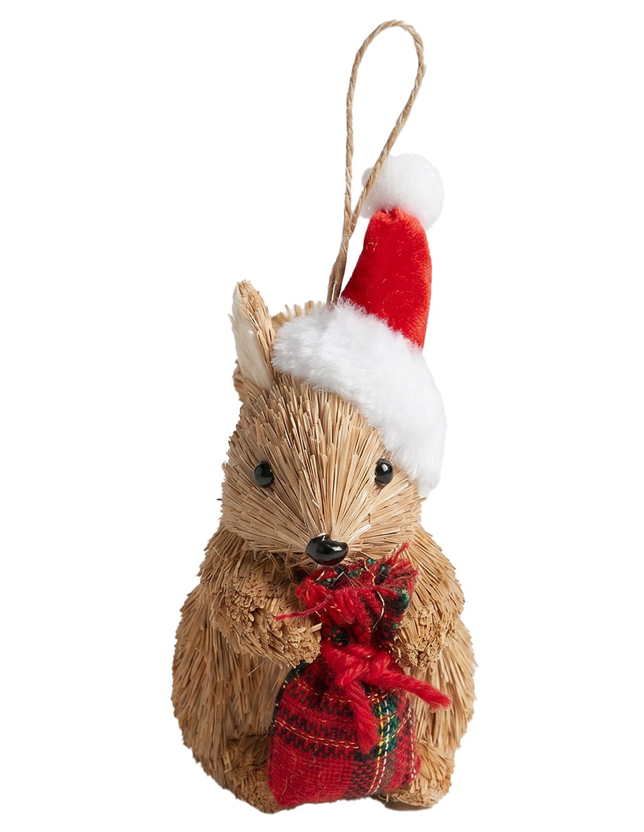 Ornamento navideño ardilla 4