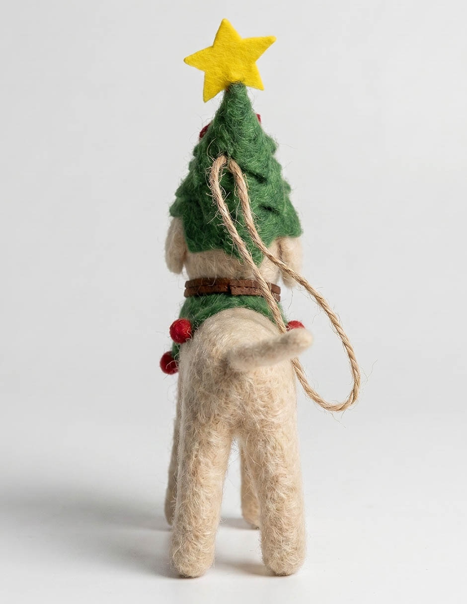 Ornamento navideño perro 3